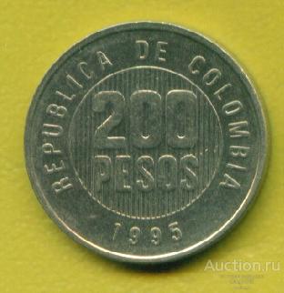 Колумбия 200 песо 1995 (х96б)
