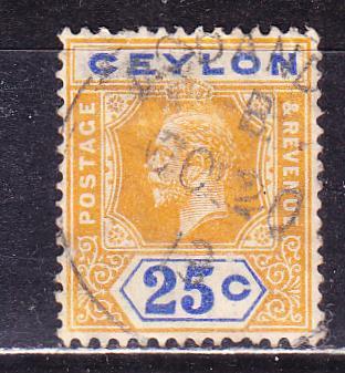 Цейлон, гаш, 1912-25 г.