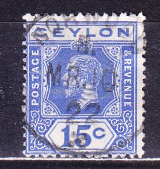 Цейлон, гаш, 1912-25 г.