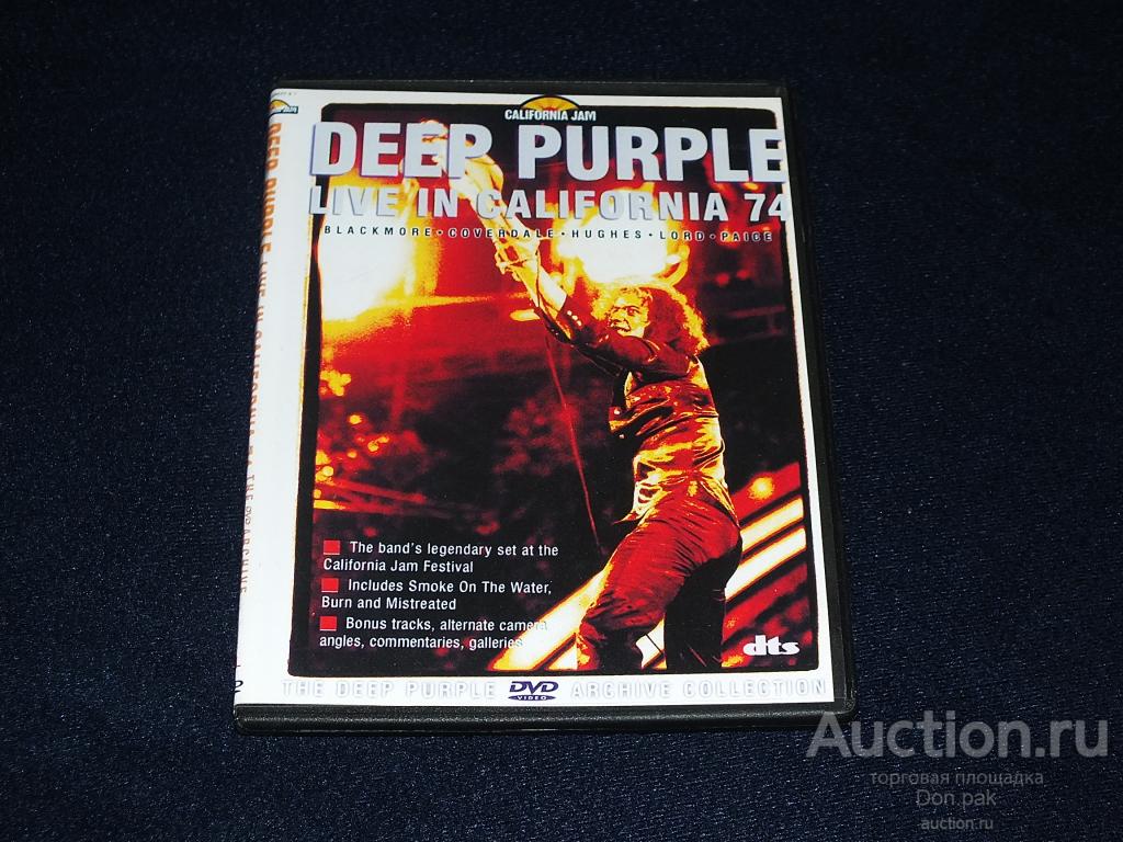 DVD  DEEP PURPLE - Live In California 74