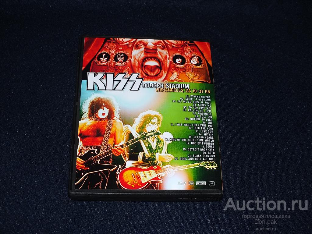 DVD KISS - DOGER STADIUM Los Angeles 98  DVD-R