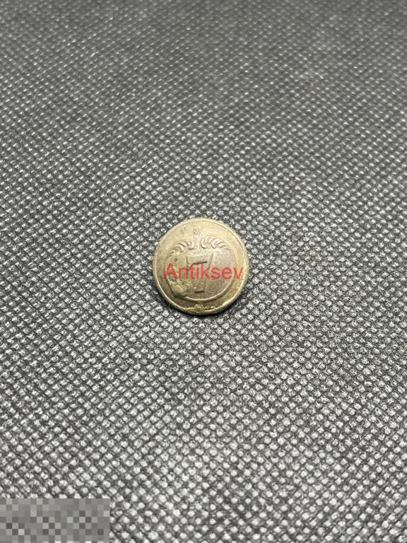 Пуговица Крымская война Франция малая № 7 