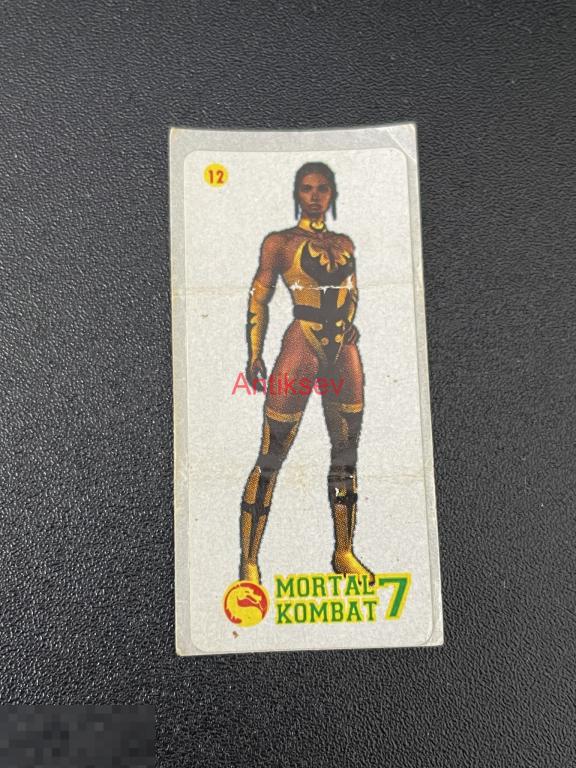 Наклейка от жвачки Mortal Kombat 7 № 12 