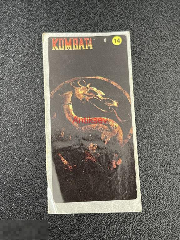 Наклейка от жвачки Mortal Kombat 4 № 14 
