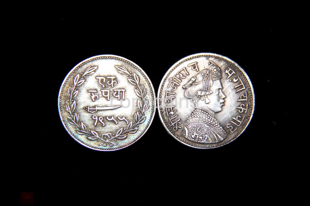 1 рупи 1895 года Индия 741 