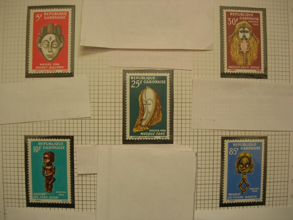 Габон 1966 искусство     MNH
