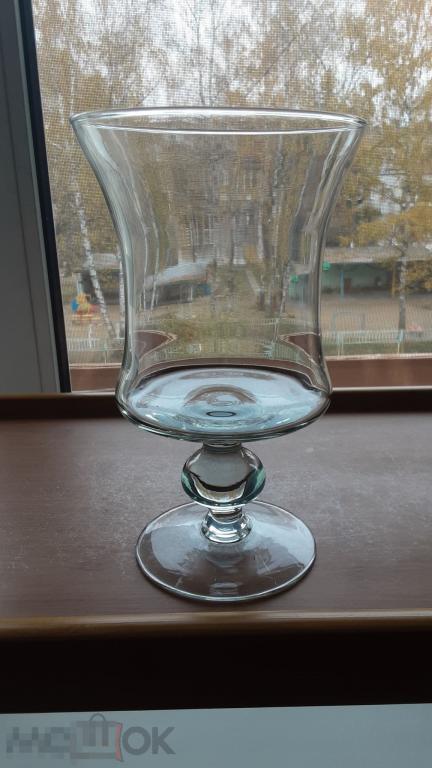 Ваза выдувное стекло