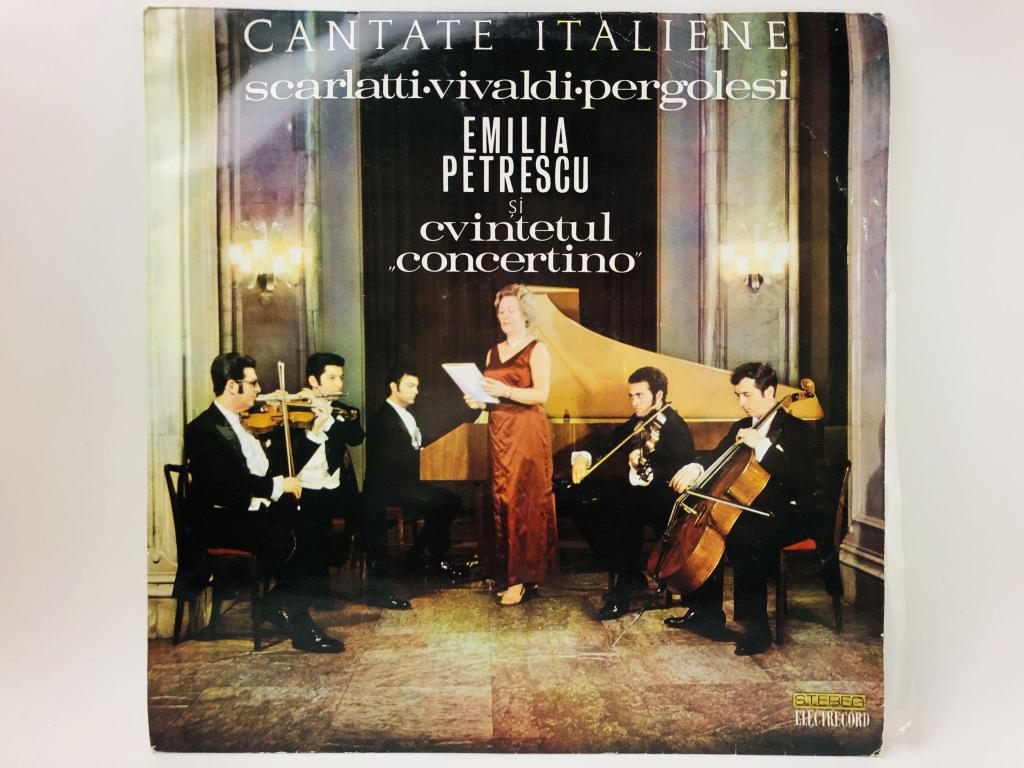 Emilia Petrescu Si Cvintetul Concertino: Cantate Italiene (Итальянская кантата). Э. Петреску