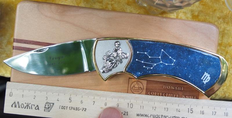 нож итальянский складной коллекционный подарочный в родном деревянном футляре, новый