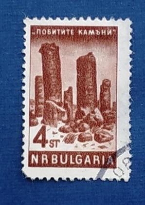 Болгария 1964 Побитые камни Sc# 1375 Used