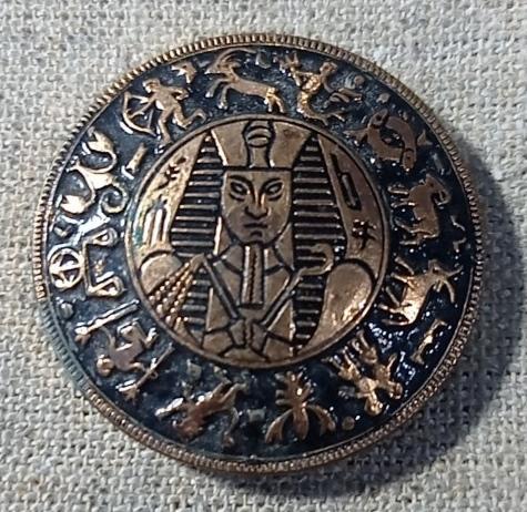 Фараон - Тутанхамон, 12 знаков зодиака, Пластик, Детский, СССР.