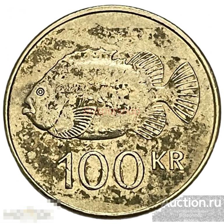 Исландия 100 крон 2004 г. 