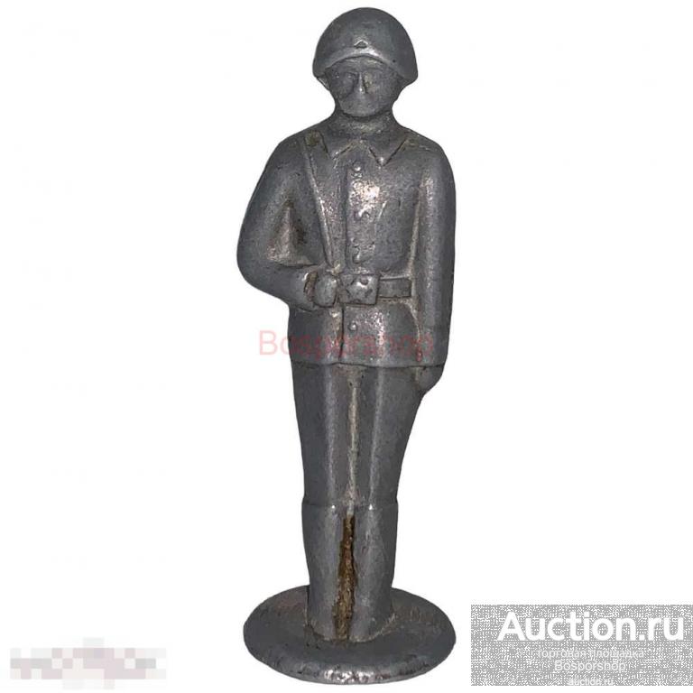 Оловянный солдатик (Рядовой) 1950-1960 гг.,  ЗМИ-1, СССР (11) 