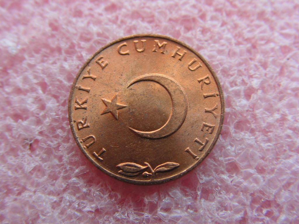 Турция 5 куруш 1972 a-unc 45ма