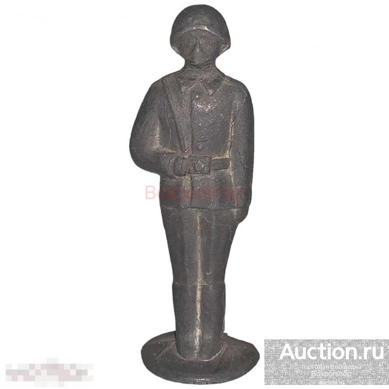 Оловянный солдатик (Рядовой) 1950-1960 гг.,  ЗМИ-1, СССР (34) 