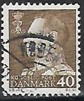 Дания. 1965. Король Фредерик IХ. Гашение.