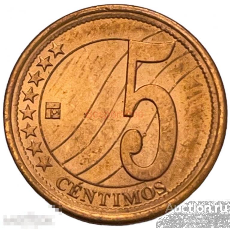 Венесуэла 5 сентимо 2007 г. 
