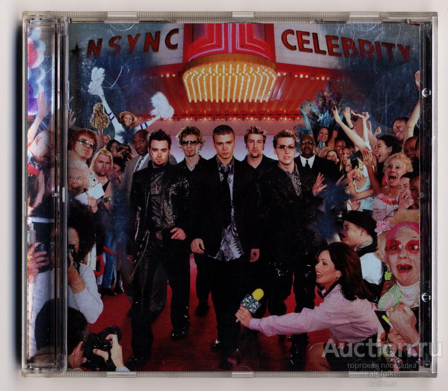 NSYNC (Jusrin Timberlake) - 2001 "Celebrity" (Jive 9222062) CD Austria