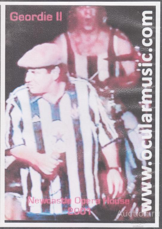 DVD: GEORDIE II концерт в Newcastle Opera Hause 2001 2DVD