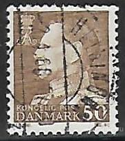 Дания. 1967. Король Фредерик IX. Used.