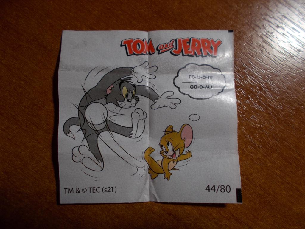 Вкладыш Tom and Jerry № 44