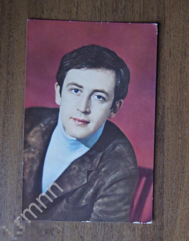 Открытка.  Артисты Актеры. Кино. Василий Ливанов К396 