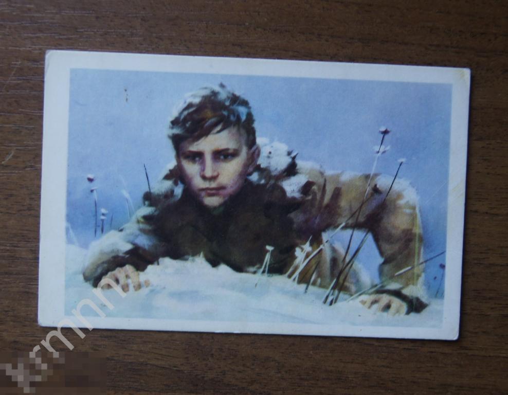 Открытка. Пионеры-герои Сережа Корнилов К440 