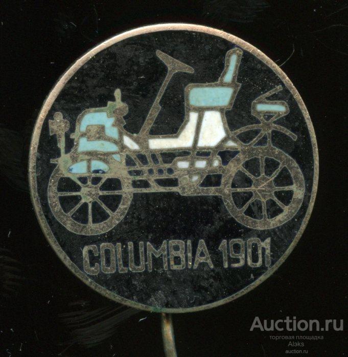транспорт - Columbia 1901 год (из серии)(авто)