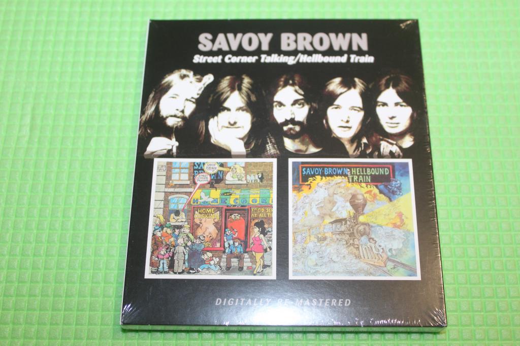 Savoy Brown / Street Corner Talking / Hellbound Train / UK 2CD SLIPCASE