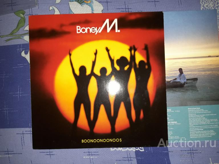 LP BONEY M. - Boonoonoonoos 1981 GEMA+ POSTER
