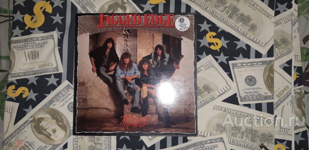 LP JAGGED EDGE - Trouble 1990 UK