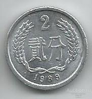 Китай 2 фен 1989 XF