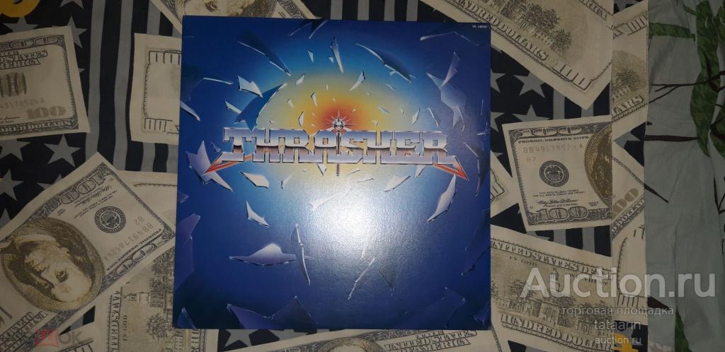 LP THRASHER ‎– Burning at the Speed of Light 1985 JAPAN