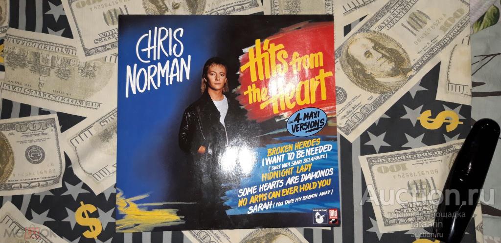 LP CHRIS NORMAN - Hits From The Heart. 1988. GEMA