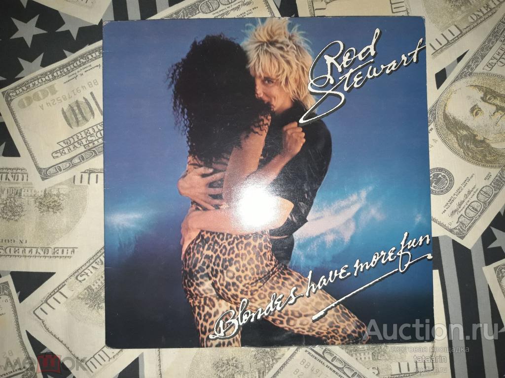 LP ROD STEWART - Blondes Have More Fun 1978 UK