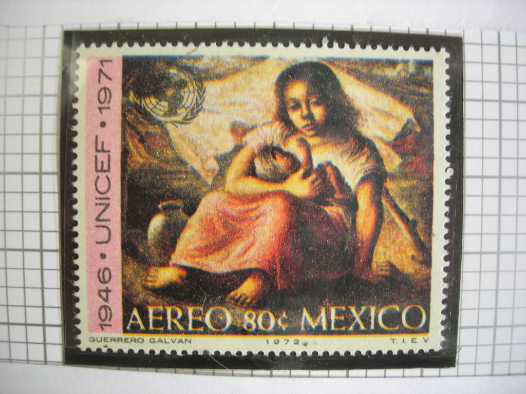 Мексика 1972  ЮНИСЕФ/живопись   MNH
