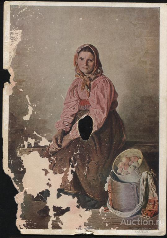 162 В.Е. Маковский 1848-1920 Торговка яблоками ГТГ 1930