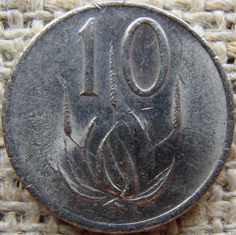 10 центов 1984 год. ЮАР