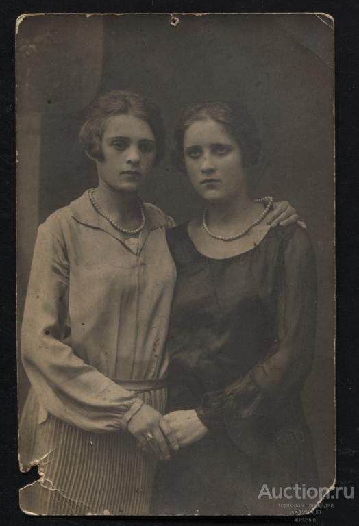 346 фотография Е.П. Степановой город Козлов Тамбов губ бусы мода девушки