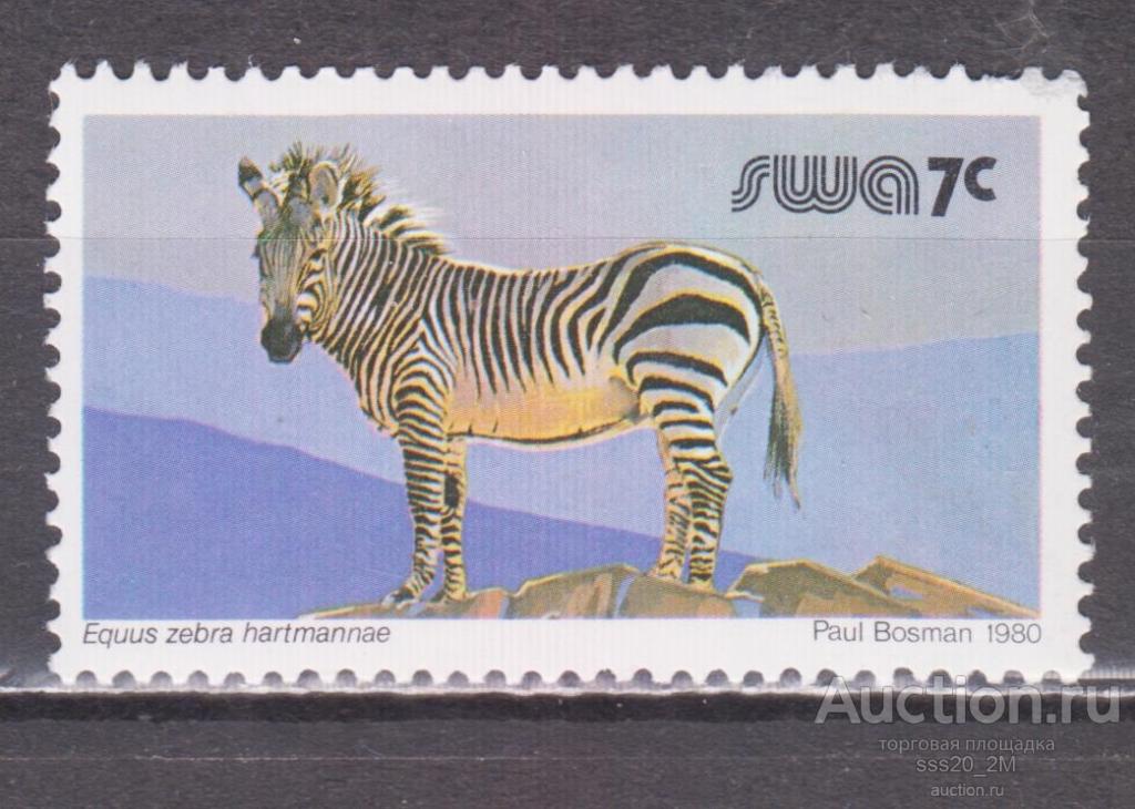 Юго-Западная Африка 1980 фауна Mi482 MNH