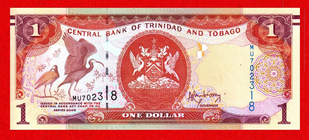 Тринидад и Тобаго, 1 доллар, 2006, UNC, MU 702318