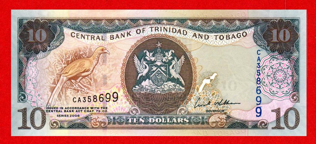 Тринидад и Тобаго, 10 долларов, 2006, UNC, CA 358699