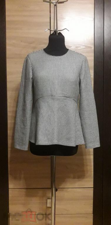 ДЖЕМПЕР ZARA В ГУСИНУЮ ЛАПКУ ИСПАНИЯ, ОРИГИНАЛ, НОВЫЙ! 