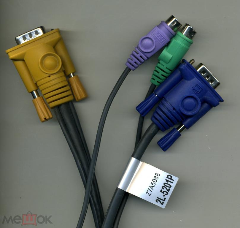 Кабель для KVM (КВМ) Aten PS/2 2L-5203P 10ft 3м