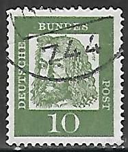 ФРГ. 1961. Выдающиеся немцы. Used.