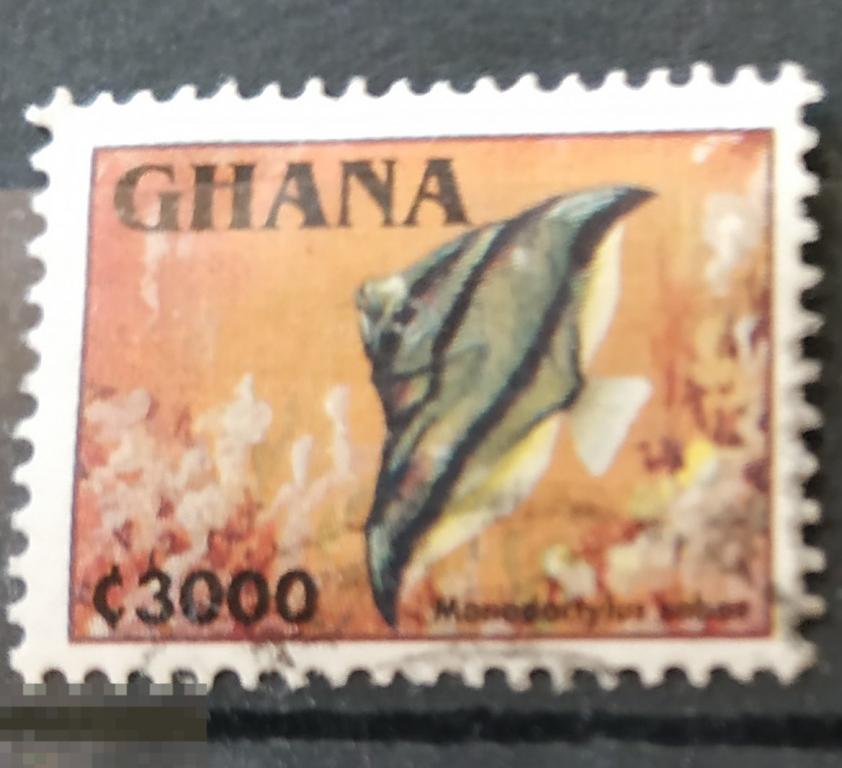 А.39 ГАНА 1995 РЫБА РЫБЫ КОРАЛЛОВЫЕ-2 