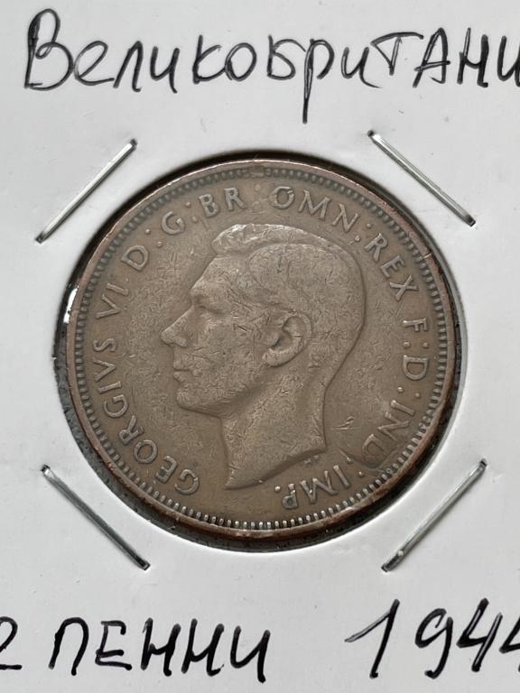 Великобритания_1/2 пенни 1941 г._Георг VI