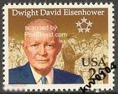 США 1990 ЭЙЗЕНХАУЭР ПРЕЗИДЕНТ ПЕРСОНА 43 