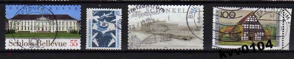 А.39 ГЕРМАНИЯ ФРГ 1996 ЗДАНИЕ АРХИТЕКТУРА ФЕРМЕР 