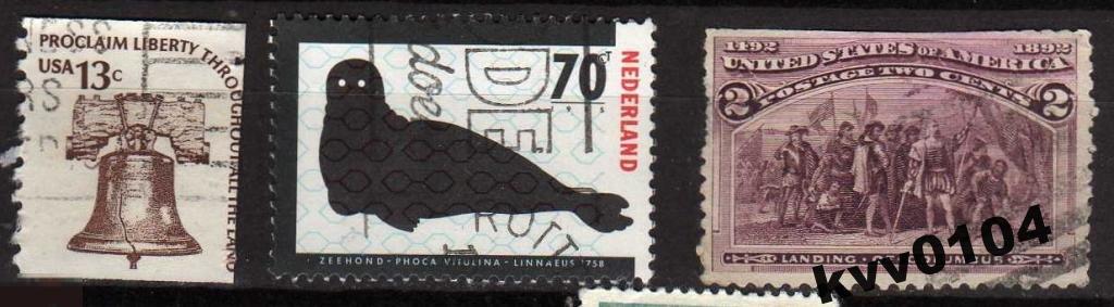 А.39 НИДЕРЛАНДЫ ФАУНА ТЮЛЕНЬ МОРЖ НЕРПА 